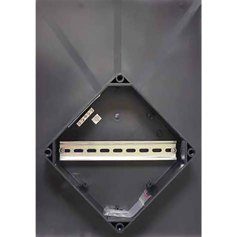 rooftop electrical box|RJ Solar Rooftop Junction Box, 8x8x3.5, Black, Polycarbonate.